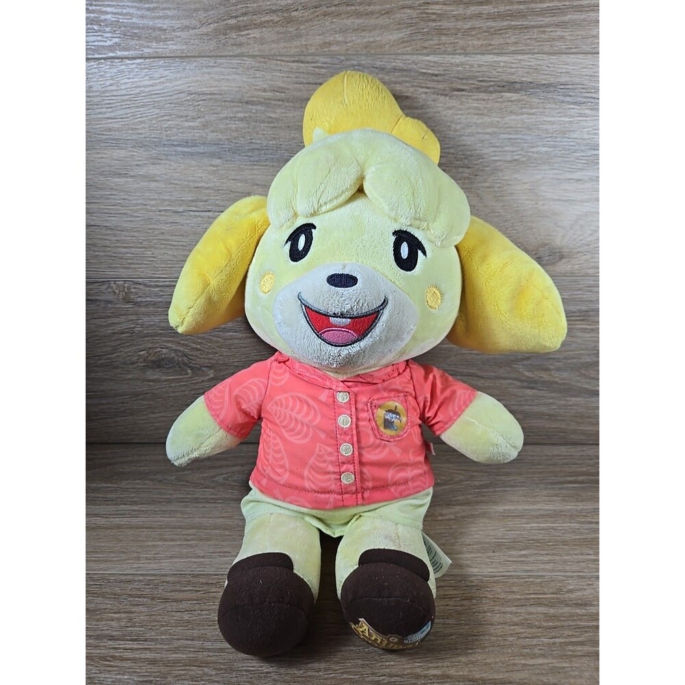Animal Crossing New Horizons Build A Bear Isabelle in  Outfit Yellow. (Read)